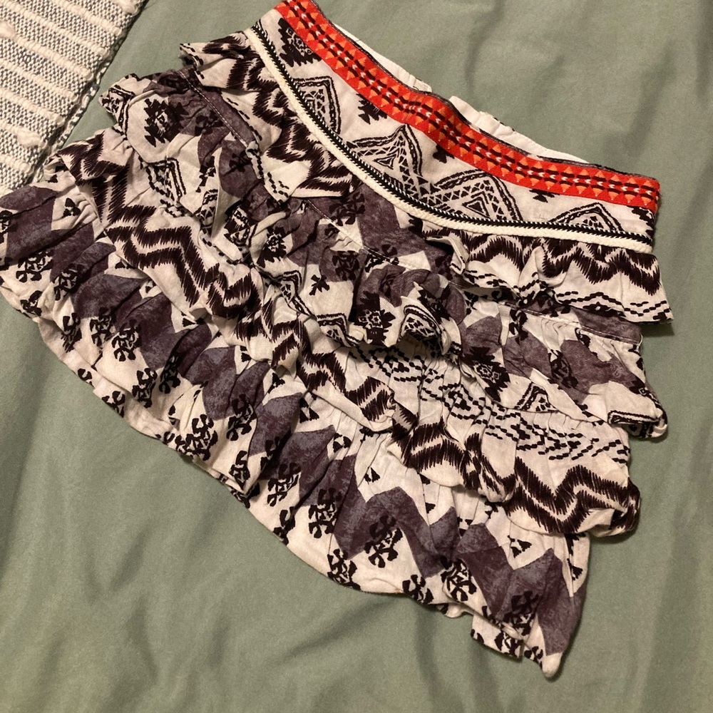 Boho Beautiful Catimini Skirt Size 6